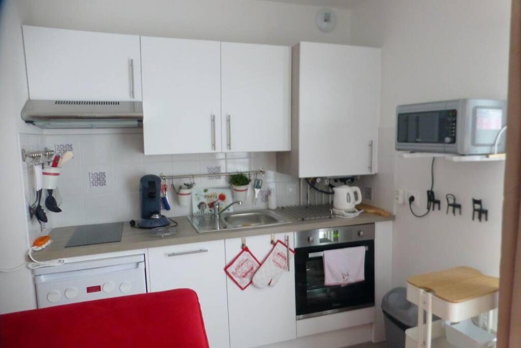 Studio Cosy Neuf Pres De La Mer,Balcon Et Parking Gratuit Wimereux Exterior photo
