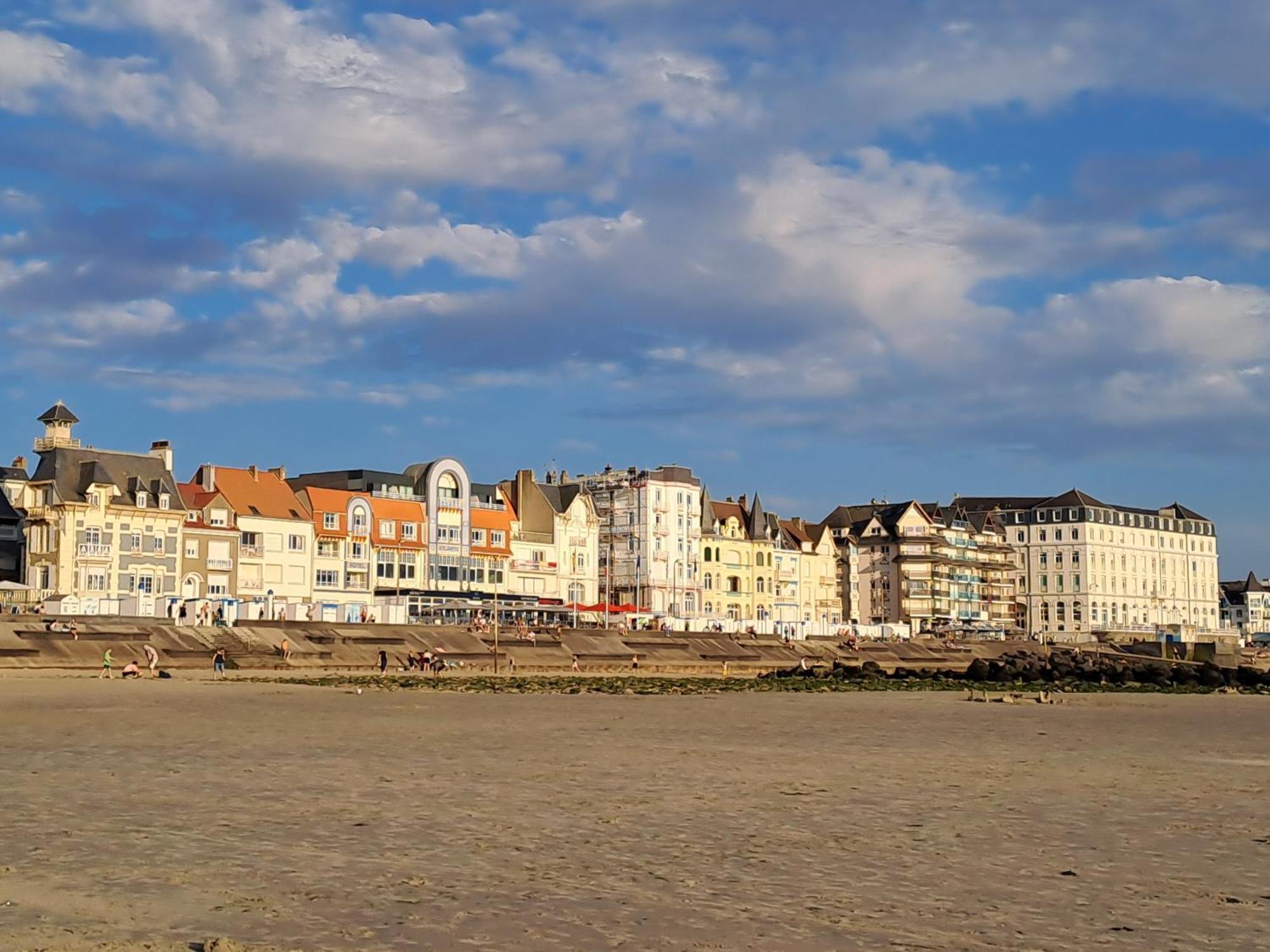 Studio Cosy Neuf Pres De La Mer,Balcon Et Parking Gratuit Wimereux Exterior photo